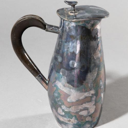 silver coffee pot