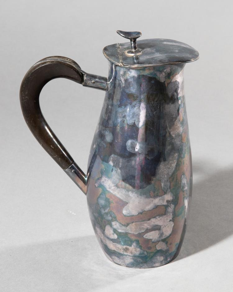 Hauptbild zu Objekt, silberne Kaffeekanne, K-16O 76