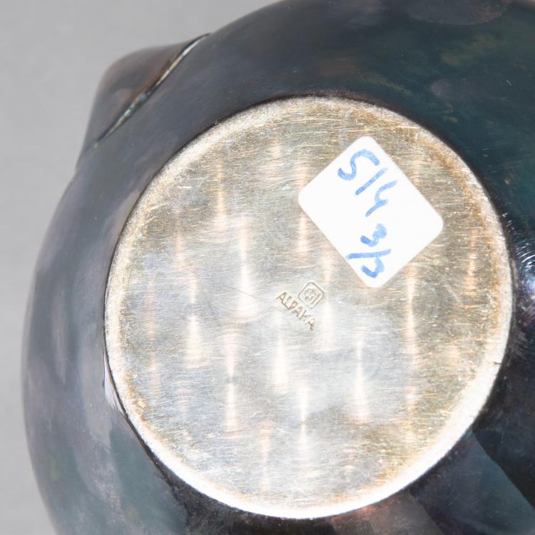 Bild 4 zu Objekt, Service. Nickel silver and wood. 1950s, K-16O 31