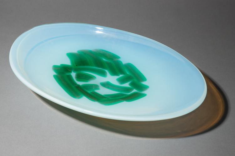 Hauptbild zu Objekt, Teller. Glas, K-16O 183