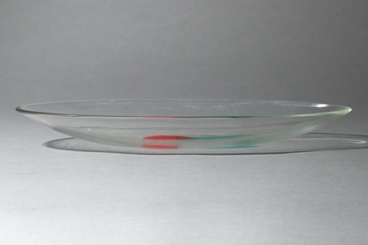 Bild 1 zu Objekt, Gro&szlig;er Teller. Glas, Ludovico Diaz de Santillana, K-16O 182