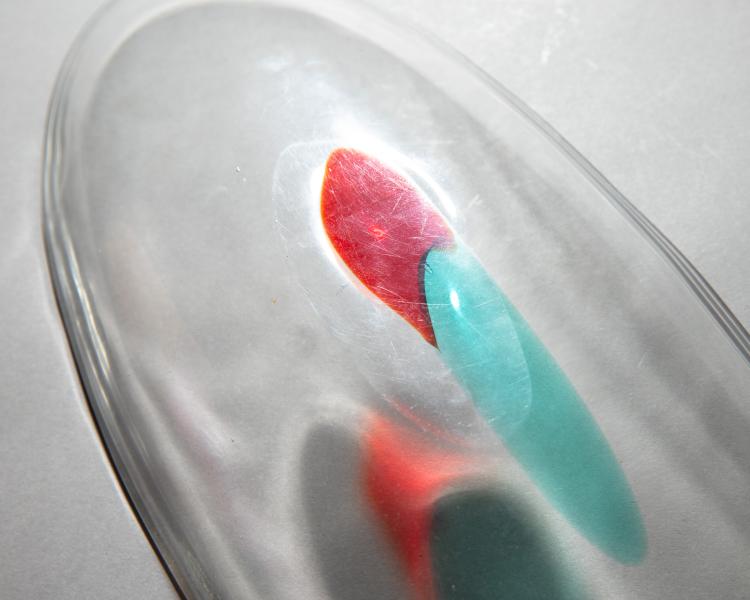 Bild 5 zu Objekt, Gro&szlig;er Teller. Glas, Ludovico Diaz de Santillana, K-16O 182