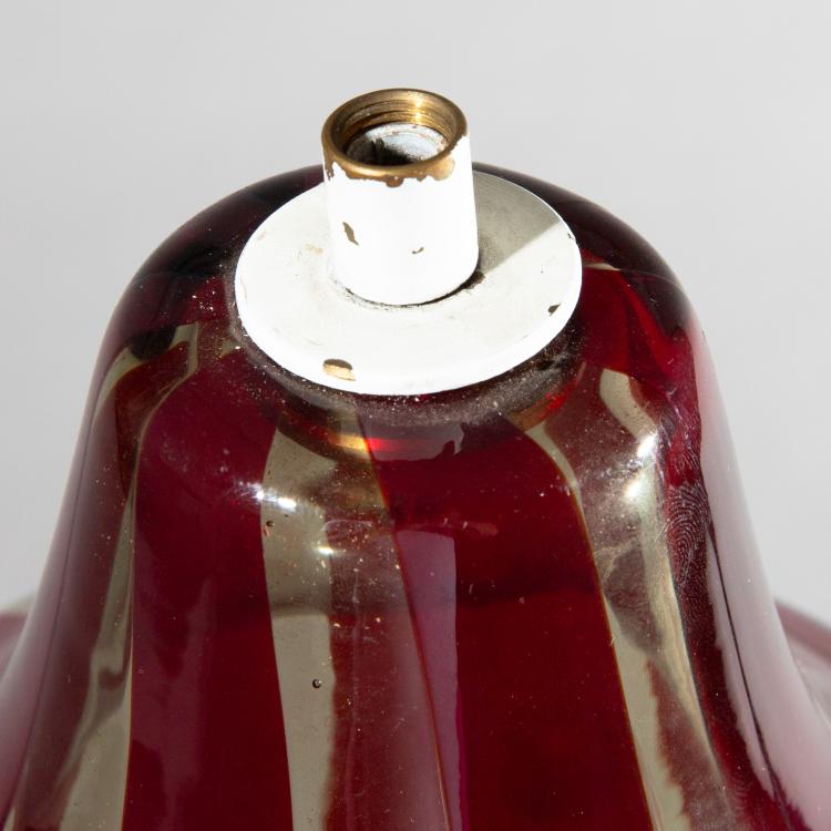 Bild 1 zu Objekt, Lampshade. Glass pendant light, K-16O 84