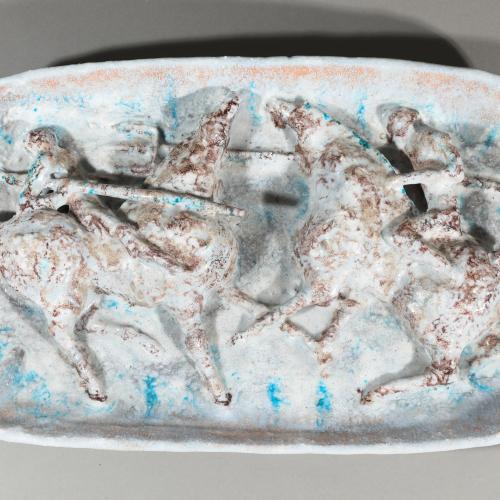 Ceramic relief