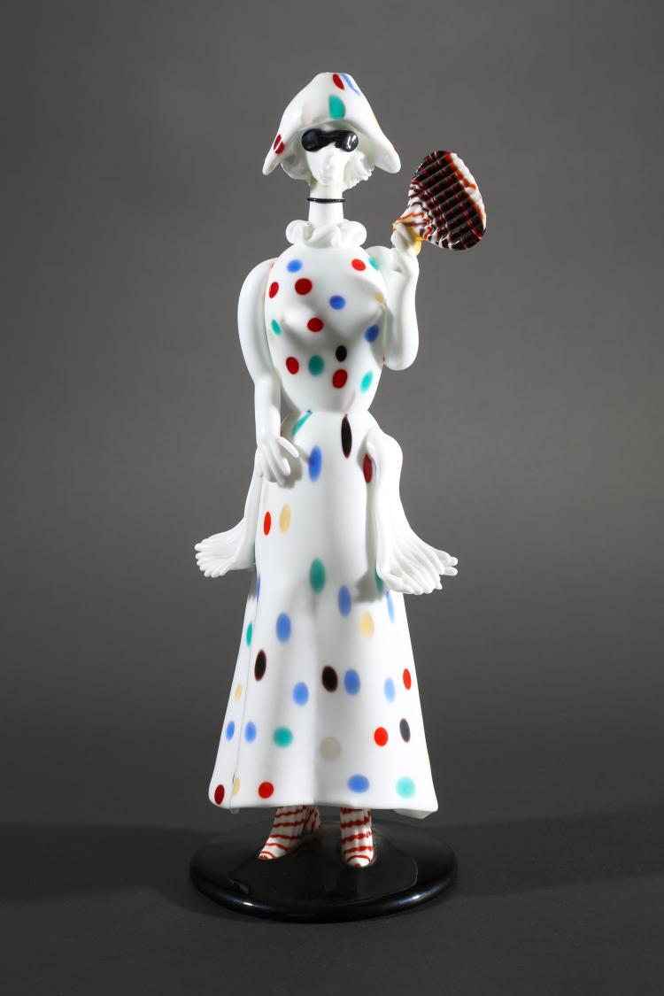 Bild 7 zu Objekt, 2 characters from the Commedia dell'Arte, Arlecchino and Colombina, Fulvio Bianconi, K-16O 177