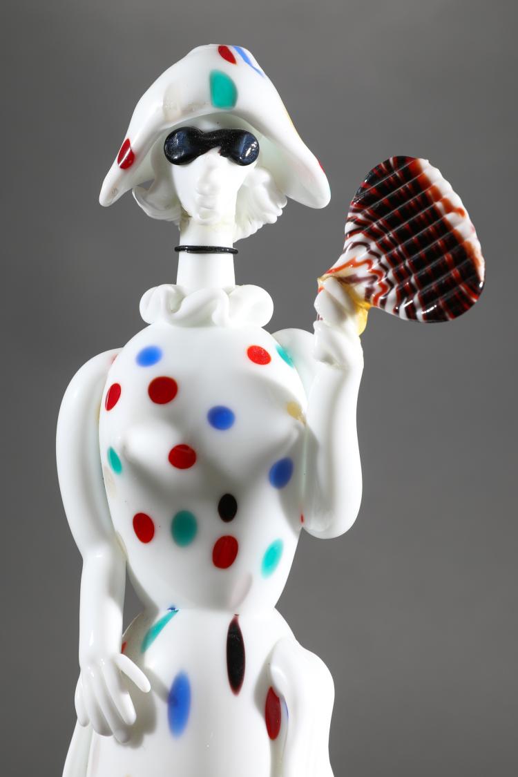 Bild 8 zu Objekt, 2 characters from the Commedia dell'Arte, Arlecchino and Colombina, Fulvio Bianconi, K-16O 177