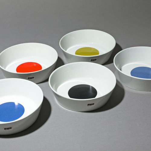 5 bowls from the Fantasia Italiana series