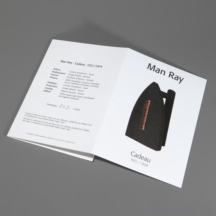 Bild 4 zu Objekt, 'Cadeau', 1921/1974, Man Ray, K-16B 334