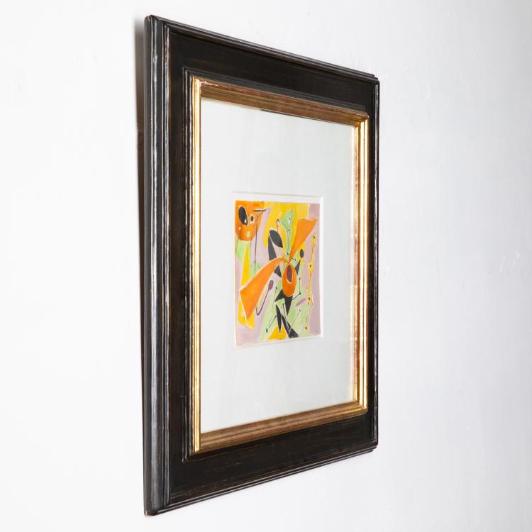 Bild 4 zu Objekt, Ohne Titel, 1951, Ernst Wilhelm Nay, K-16B 393