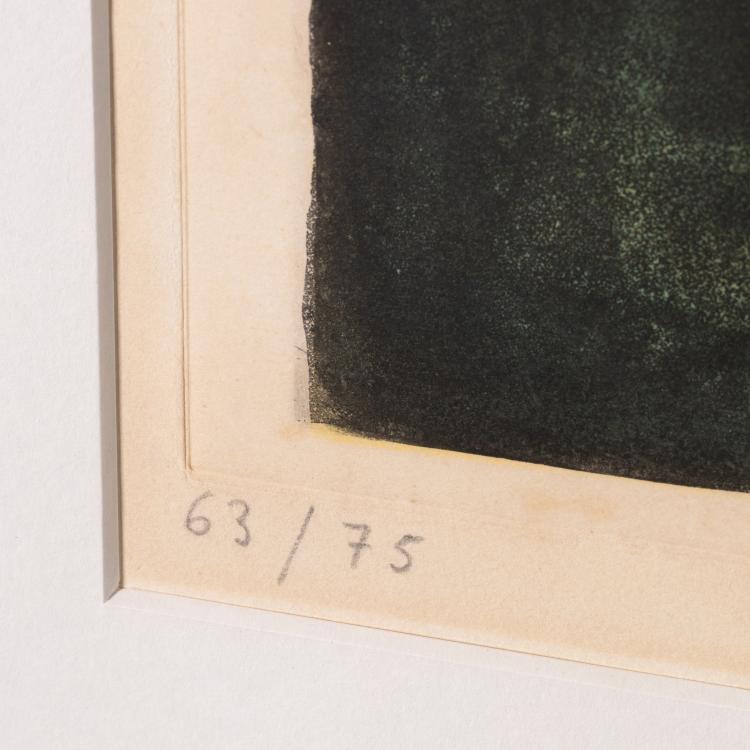 Bild 3 zu Objekt, 'Composition en noir, jaune, bleu et rouge', 1966, Serge Poliakoff, K-16B 390