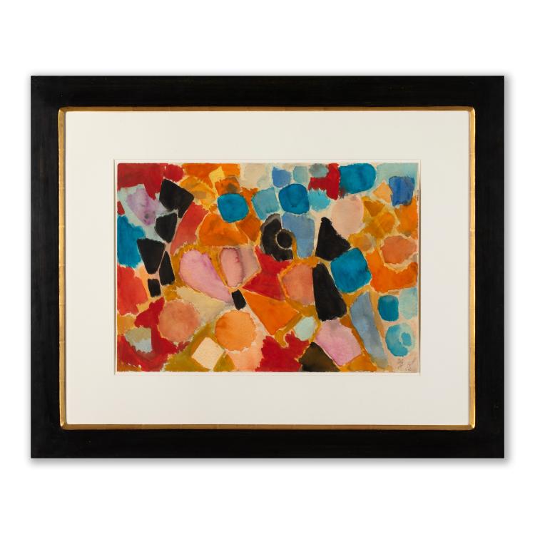 Bild 1 zu Objekt, Ohne TItel, 1956, Ernst Wilhelm Nay, K-16B 394