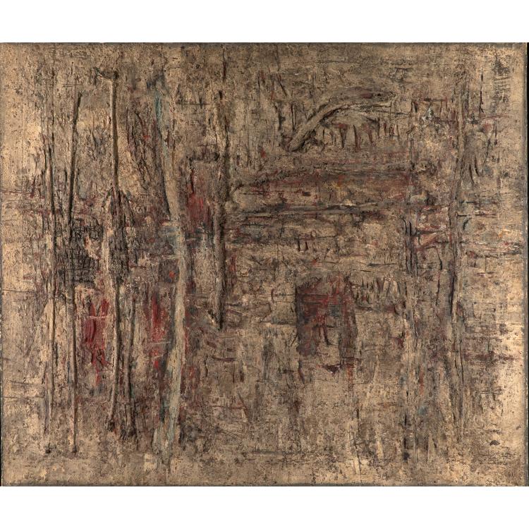 Hauptbild zu Objekt, 'Formation III', 1957, Karl Fred Dahmen, K-16B 406