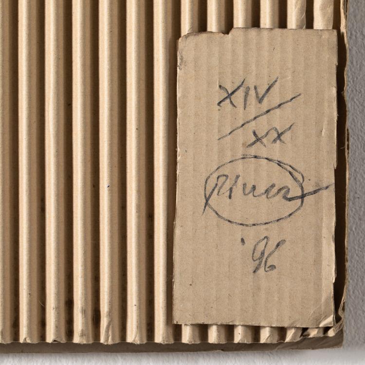 Bild 3 zu Objekt, 'Brandmarkung', 1969, Otto Piene, K-16B 424