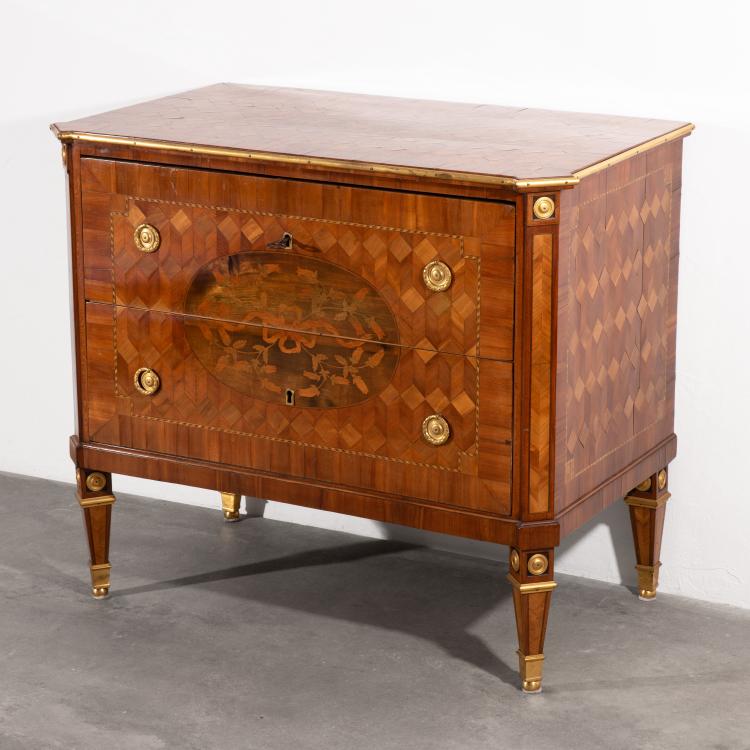 Hauptbild zu Objekt, Klassizistische Kommode, K-16A 23