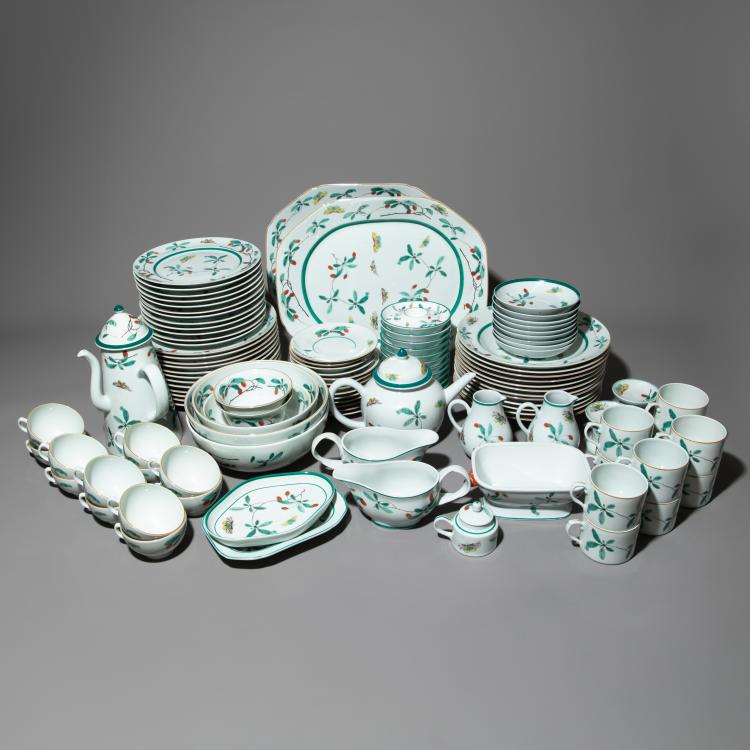 Hauptbild zu Objekt, Porzellangeschirr 'Famille Verte', K-16A 200