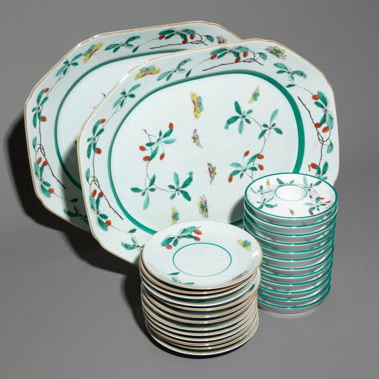 Bild 1 zu Objekt, Porzellangeschirr 'Famille Verte', K-16A 200