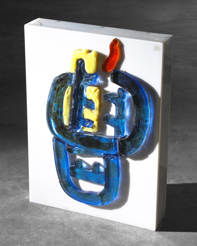 Hauptbild zu Objekt, Glasrelief Composition 2. 1966, Fucina degli Angeli, Murano, K-16O 188