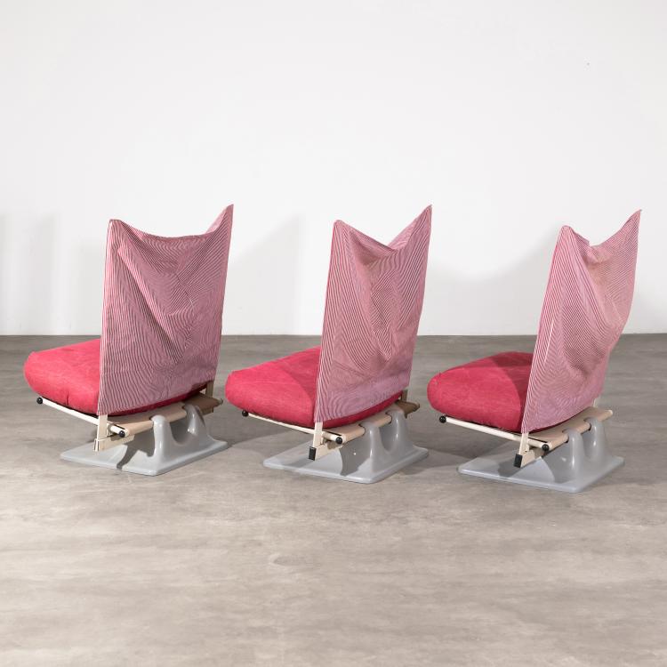 Bild 2 zu Objekt, 3 Sessel Modell AEO, Gruppo Archizoom, Cassina, K-16B 746