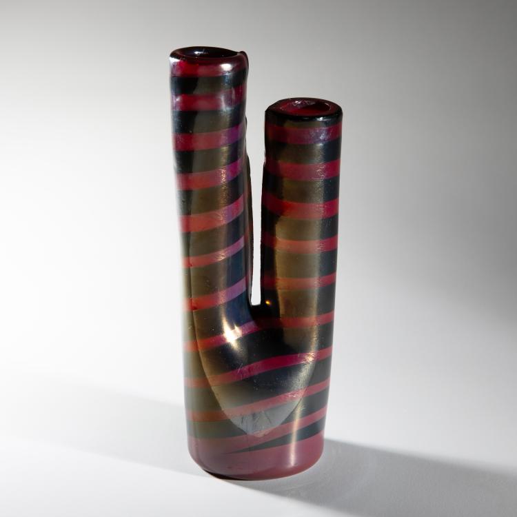 Bild 1 zu Objekt, Vase 'A fasce orizzontali', Fulvio Bianconi, K-16A 175