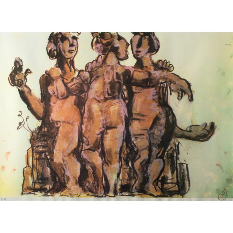 Hauptbild zu Objekt, 'Drei Grazien', Markus L&uuml;pertz, K-16B 435