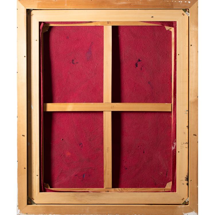 Bild 5 zu Objekt, Abstrakte Komposition (im K&uuml;nstlerrahmen), 2008, Markus L&uuml;pertz, K-16B 433