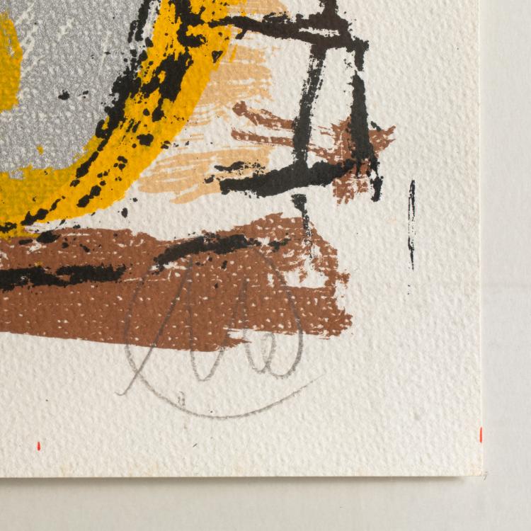 Bild 1 zu Objekt, Ohne Titel (Saxophonist. F&uuml;r das Konzert im Arithmeum), um 2004, Markus L&uuml;pertz, K-16B 436