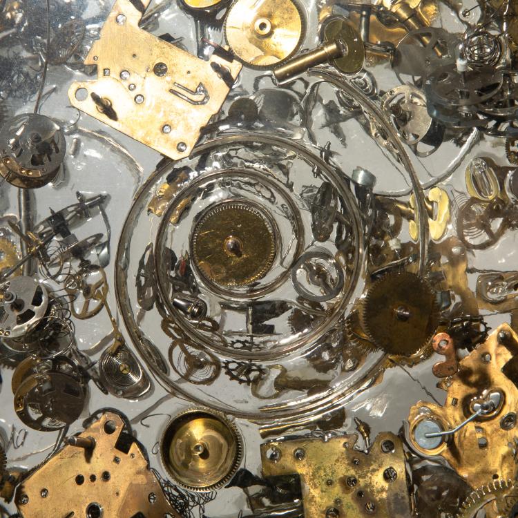 Bild 3 zu Objekt, 'Les Rouages du Temps II', 1975, Armand Fernandez (Arman), K-16B 423