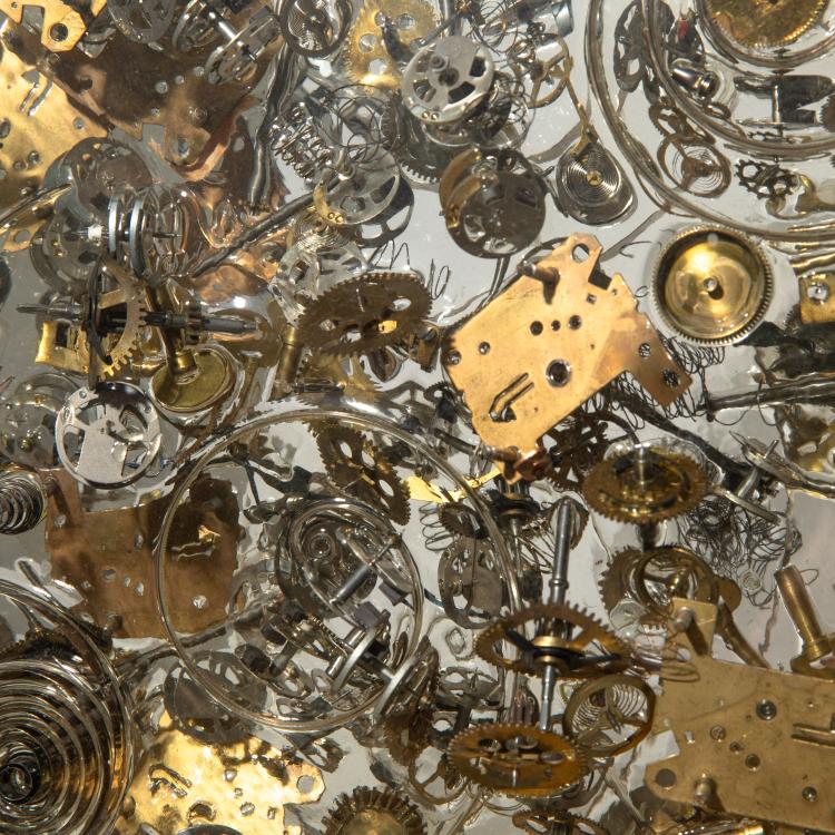 Bild 4 zu Objekt, 'Les Rouages du Temps II', 1975, Armand Fernandez (Arman), K-16B 423