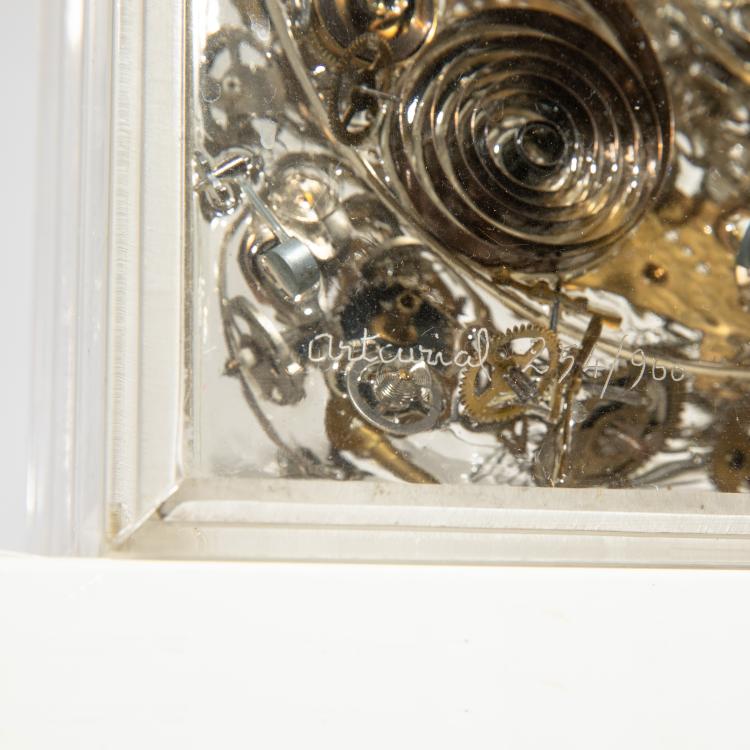 Bild 5 zu Objekt, 'Les Rouages du Temps II', 1975, Armand Fernandez (Arman), K-16B 423