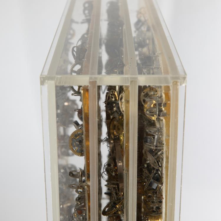 Bild 8 zu Objekt, 'Les Rouages du Temps II', 1975, Armand Fernandez (Arman), K-16B 423