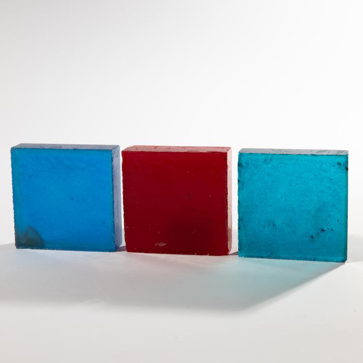 Bild 2 zu Objekt, Drei kleine Quadrate, Herbert Hamak, K-16B 428