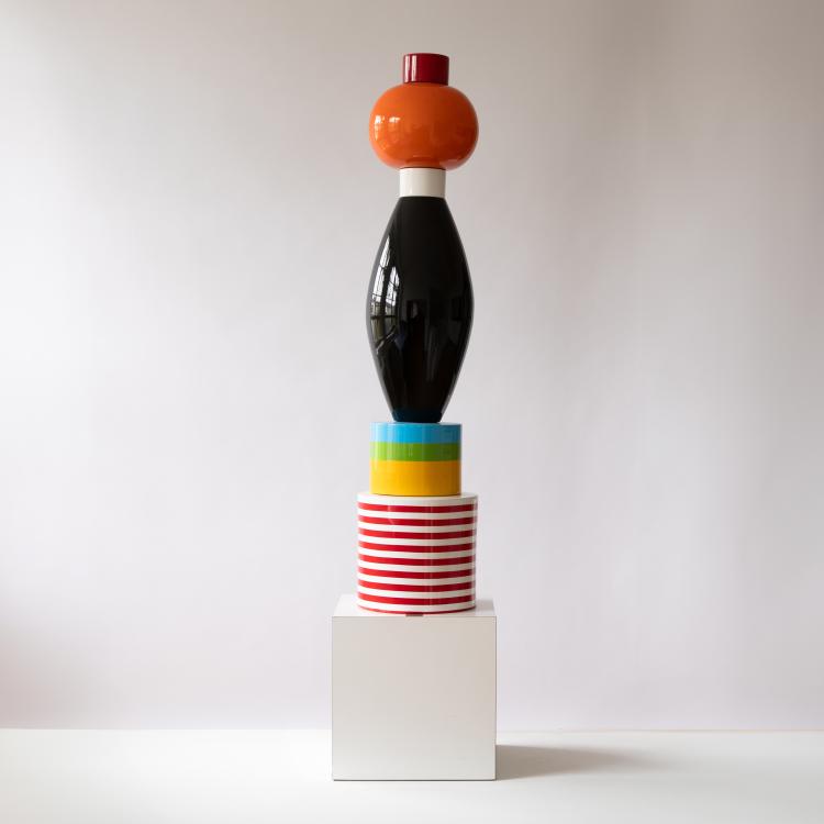 Hauptbild zu Objekt, Totem 'Menta' aus der Serie 'Mirabili', 1967, Ettore Sottsass, Bitossi, Montelupo, K-16B 757