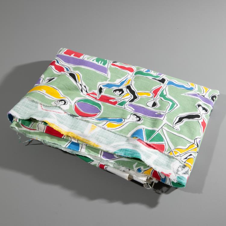 Bild 1 zu Objekt, Textil / Stoff Dessin Circo (Zirkus), Gio Ponti, JSA, K-16B 717