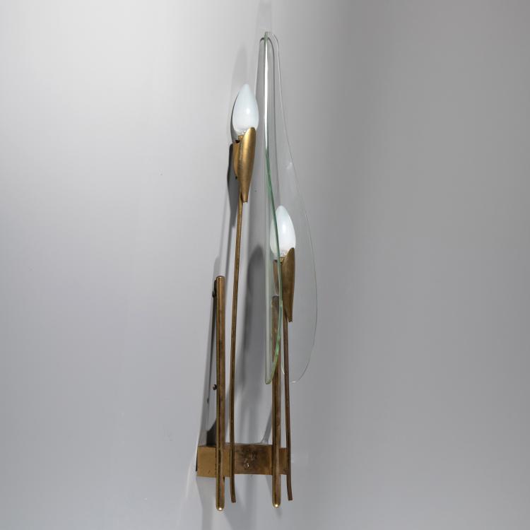Hauptbild zu Objekt, Wall light variant model 1461 Dahlia, Max Ingrand, Fontana Arte, K-16O 112