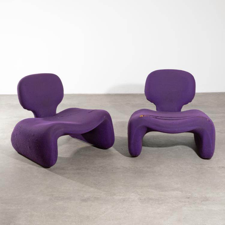 Hauptbild zu Objekt, Djinn Lounge Chair, 1964/65, Olivier Mourgue, Airborne, K-16O 62