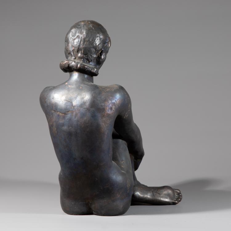 Bild 3 zu Objekt, Bronze 'Tr&auml;umende', 1947, Fritz Klimsch, K-16B 291