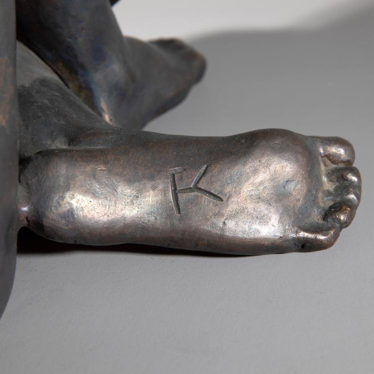 Bild 4 zu Objekt, Bronze 'Tr&auml;umende', 1947, Fritz Klimsch, K-16B 291