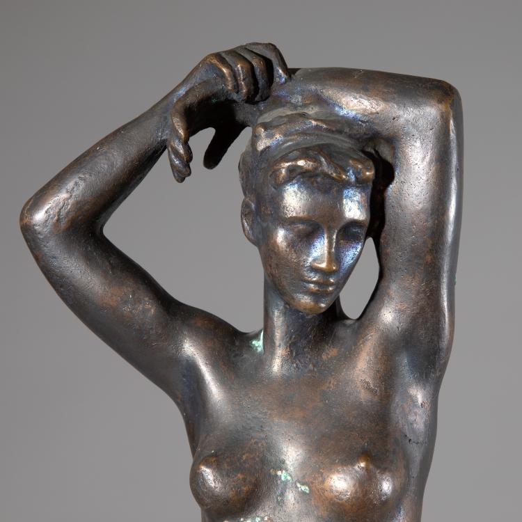 Bild 1 zu Objekt, Bronze 'Melodie (Adadgio)', 1941, Fritz Klimsch, Noack, H., Berlin, K-16B 288