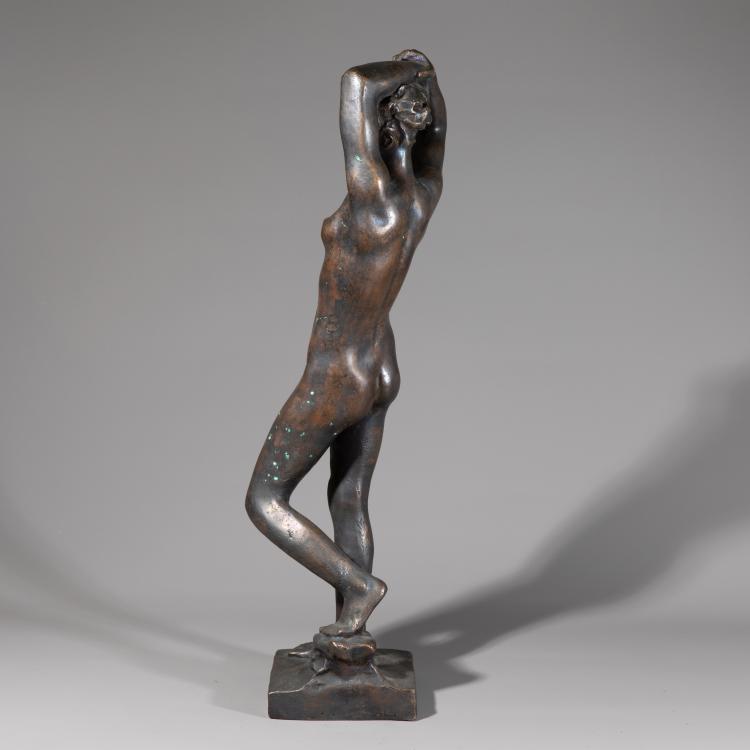 Bild 2 zu Objekt, Bronze 'Melodie (Adadgio)', 1941, Fritz Klimsch, Noack, H., Berlin, K-16B 288
