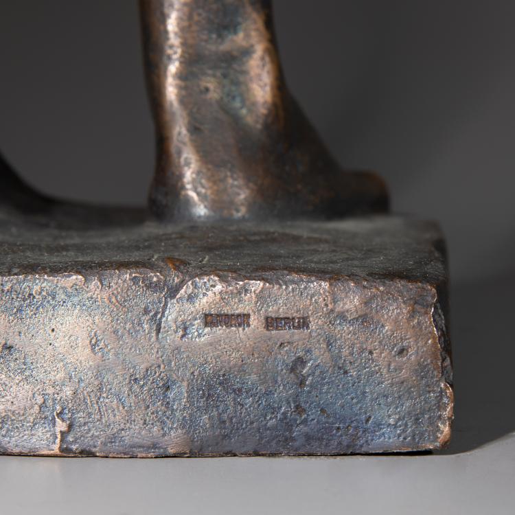 Bild 3 zu Objekt, Bronze 'Melodie (Adadgio)', 1941, Fritz Klimsch, Noack, H., Berlin, K-16B 288