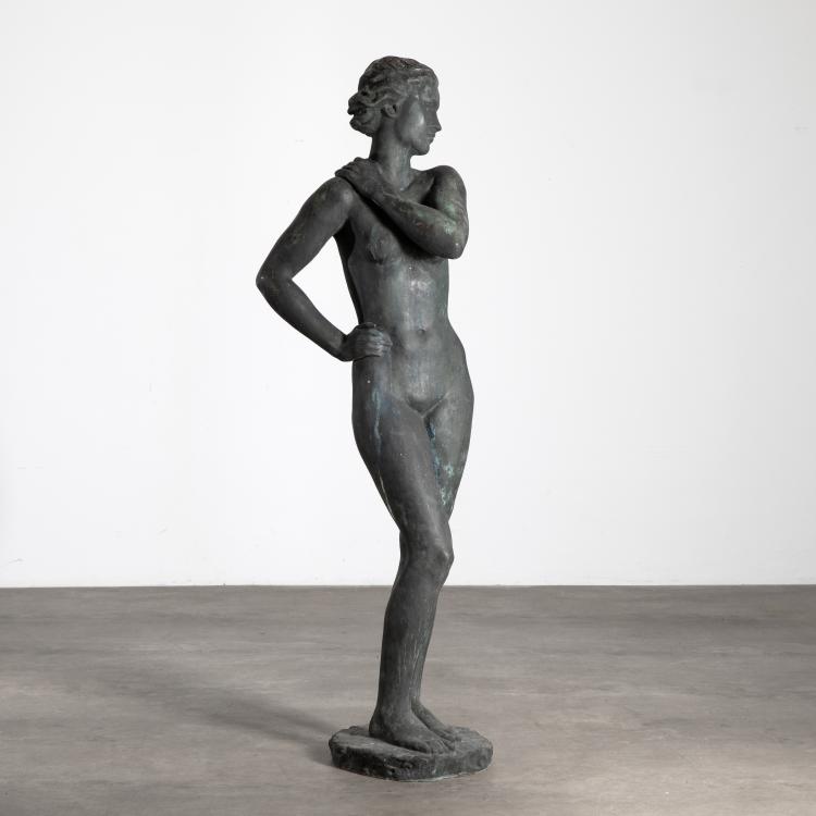 Bild 1 zu Objekt, Bronze 'In Wind und Sonne', 1936, Fritz Klimsch, Noack, H., Berlin, K-16B 286