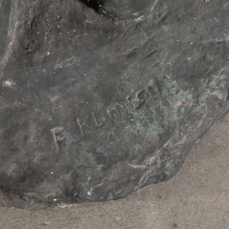 Bild 3 zu Objekt, Bronze 'In Wind und Sonne', 1936, Fritz Klimsch, Noack, H., Berlin, K-16B 286