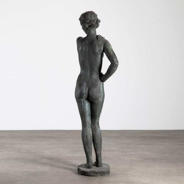 Bild 4 zu Objekt, Bronze 'In Wind und Sonne', 1936, Fritz Klimsch, Noack, H., Berlin, K-16B 286