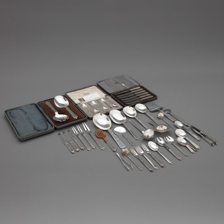 Hauptbild zu Objekt, Besteck, Modell 'Pyramide', Harald Nielsen, Jensen, Georg, K-16A 124