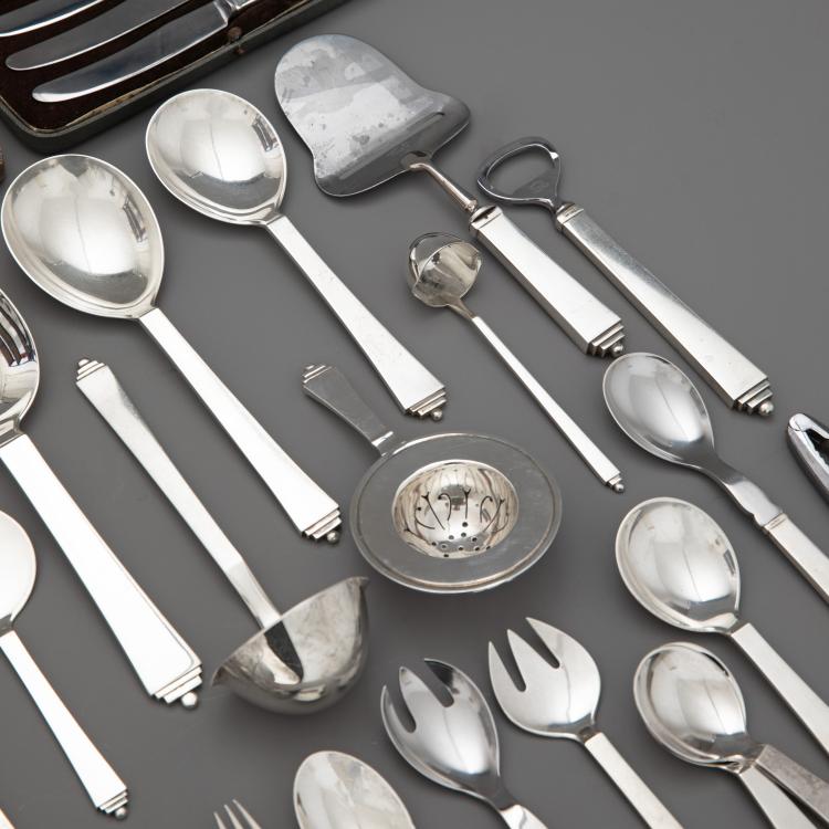 Bild 6 zu Objekt, Besteck, Modell 'Pyramide', Harald Nielsen, Jensen, Georg, K-16A 124