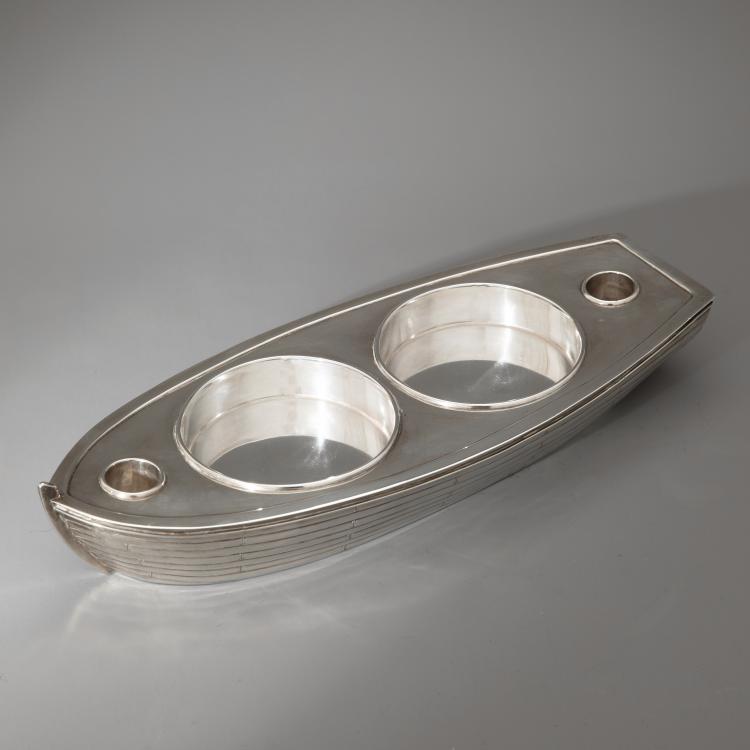 Bild 2 zu Objekt, Liqueurset mit zwei Karaffen, 1986, Comyns, Richards Ltd., London, K-16A 95