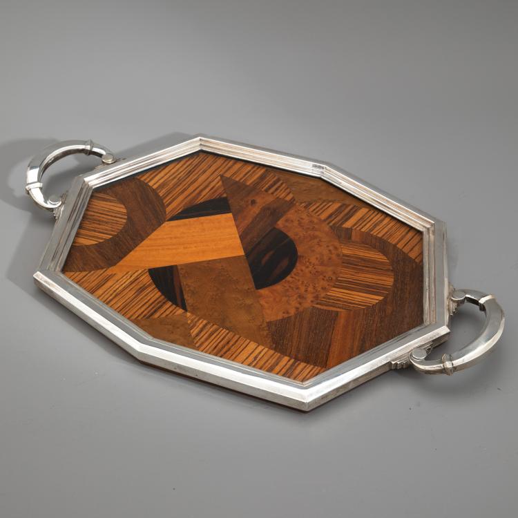 Hauptbild zu Objekt, Art Deco Tablett, K-16A 105