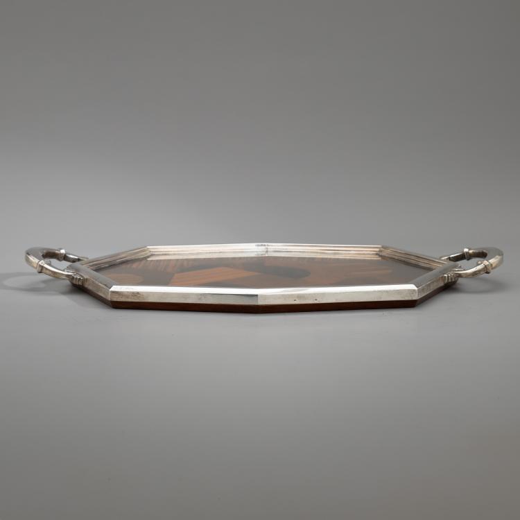 Bild 1 zu Objekt, Art Deco Tablett, K-16A 105