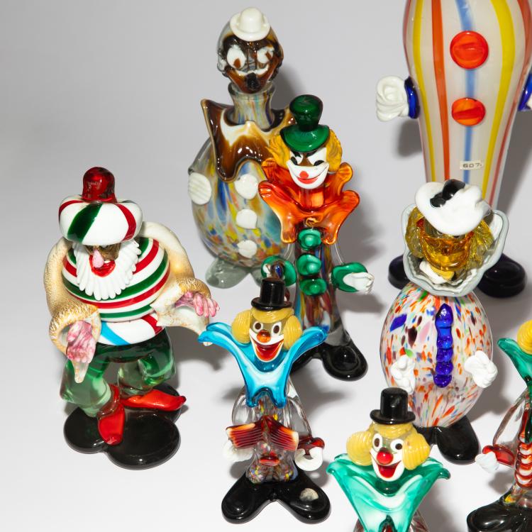 Bild 2 zu Objekt, 19 Clowns, 1950er Jahre, Murano, K-16A 184