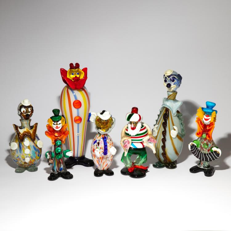 Bild 3 zu Objekt, 19 Clowns, 1950er Jahre, Murano, K-16A 184